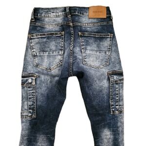 Decibel Skinny Jeans Men's 28x31 (26x30.5) Distressed Grunge Streetwear Y2K